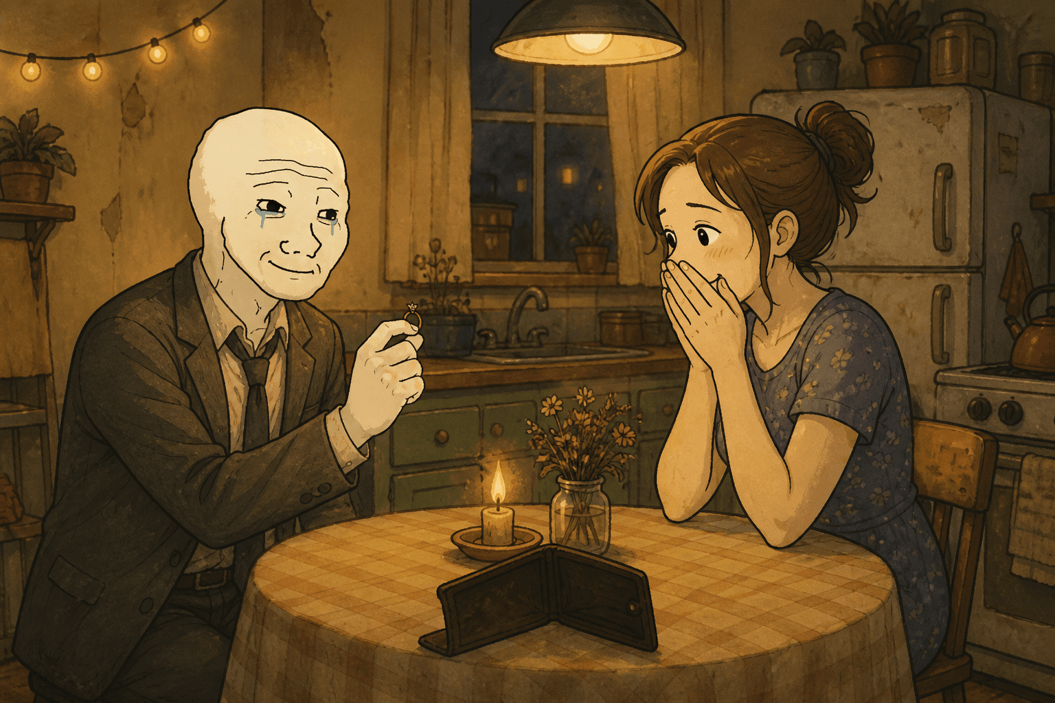 Married Broke Man — Chapter 1: The Yes